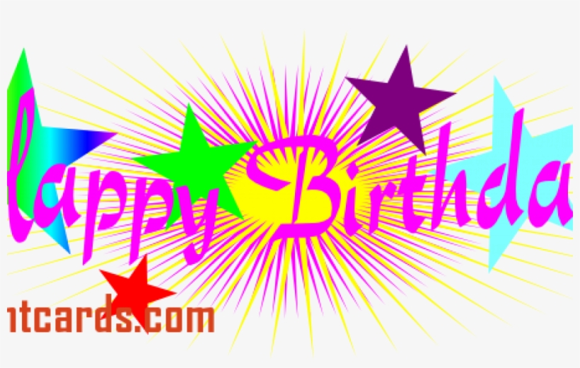 Birthday Card Clip Art Elegant Happy Birthday Free - Happy Birthday Png, transparent png #2601702