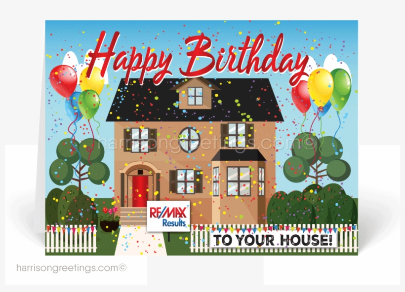 Happy Birthday To Your House Anniversary Cards For - Happy House Anniversary, transparent png #2601768
