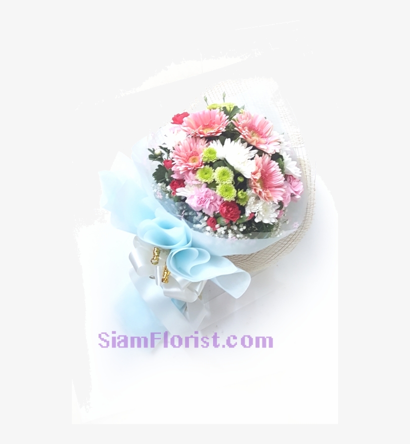 Bouquet Of Mixed Flowers - Bouquet, transparent png #2602808