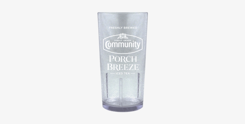 Clear Acrylic Iced Tea Glass - Community Coffee Community Ground Coffee And Chicory, transparent png #2603026