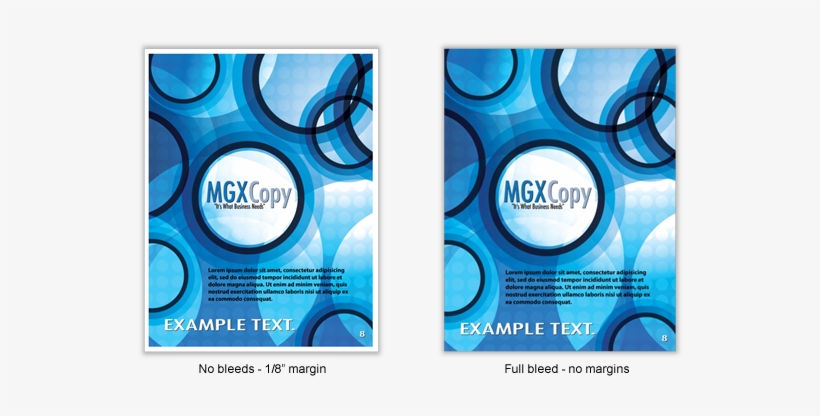 There Will Be A 1/8″ White Border Margin On All Sides - Full Bleed Or Border, transparent png #2603494