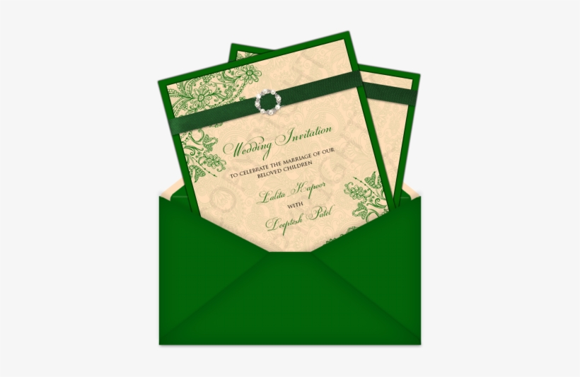 Wedding Cards Design Muslim New Letter Style Email - Indian Muslim Wedding Card Designs, transparent png #2603943