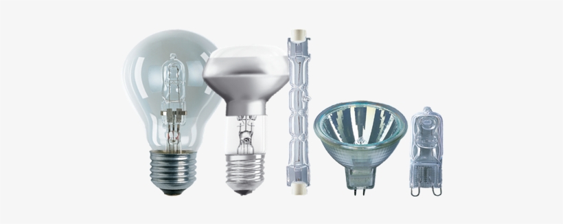 Halogen And Incandescent Lamps - Mv Halogen Lamp 57w 230v E27 55x96mm Rjh-a 57w/230/c/xe, transparent png #2604416