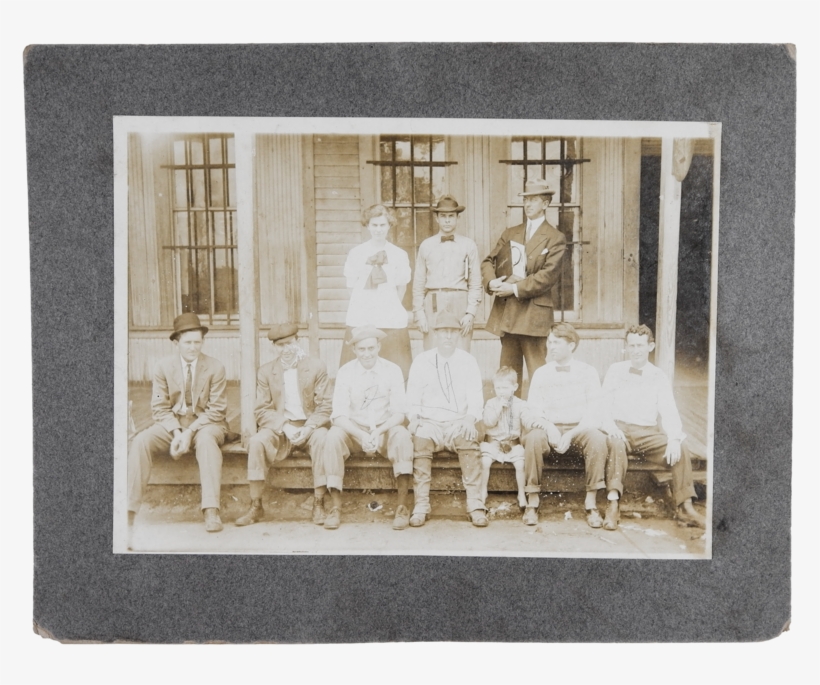 Vintage Image Of People Outside A Business, transparent png #2604475