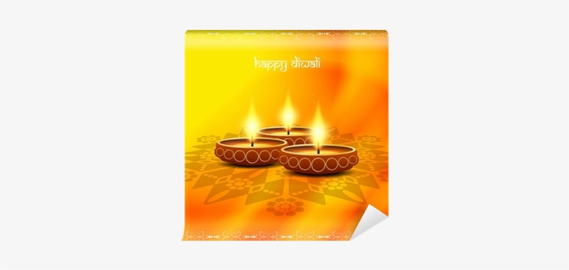 Classic Background Design For Diwali Festival Wall - Diwali, transparent png #2604560