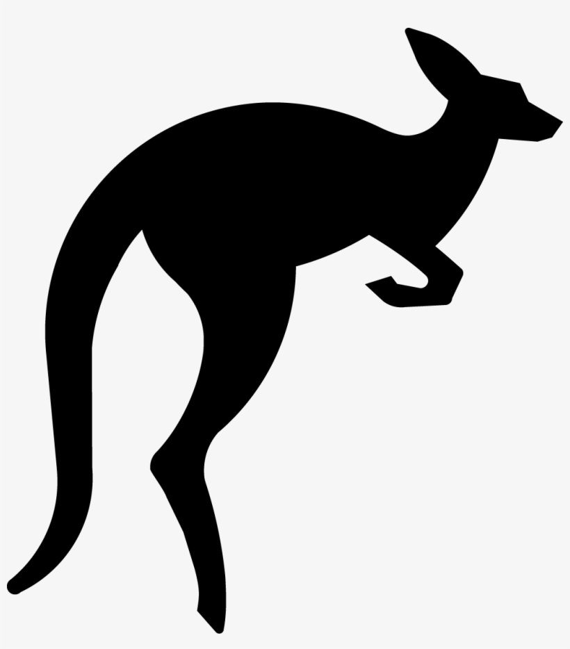 Png Format - Vector Kangaroo, transparent png #2604597