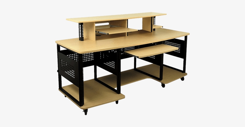 Diy Studio Desk Plans - Studio Desks, transparent png #2605168