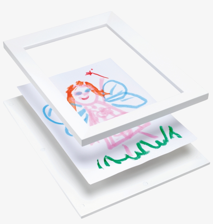 Magnetic 3d Art Frame - Gltc Magnetic 3d Art Frame - A4, transparent png #2605439