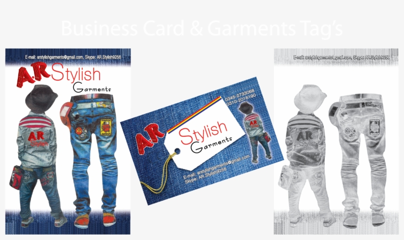 Business Card Garments Tags - Business Card For Garments, transparent png #2605586