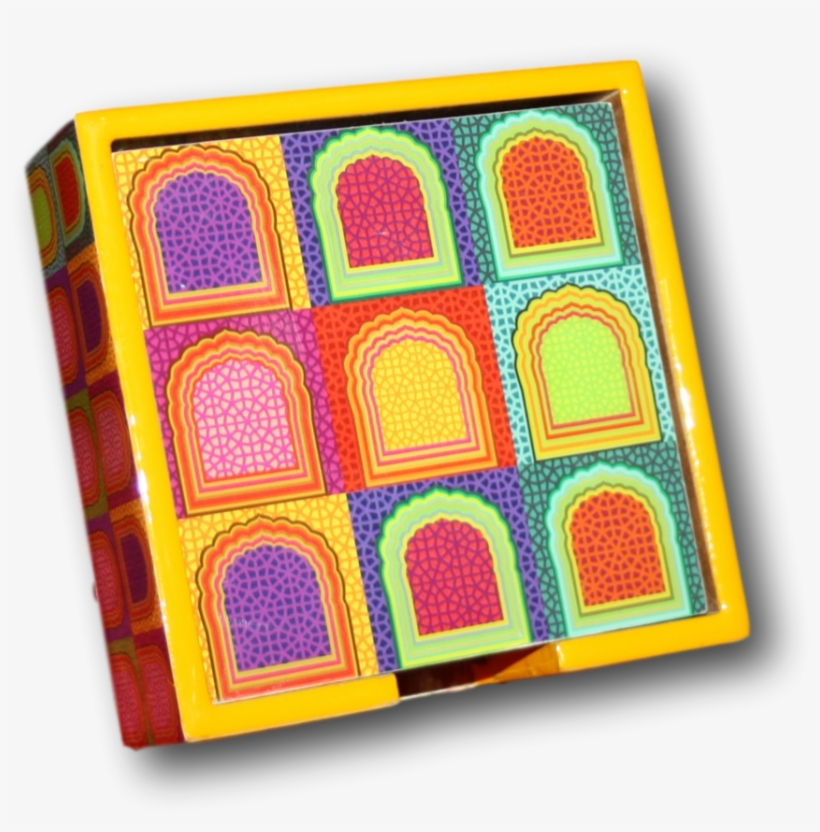 Colour Blast Coasters - Illustration, transparent png #2605793