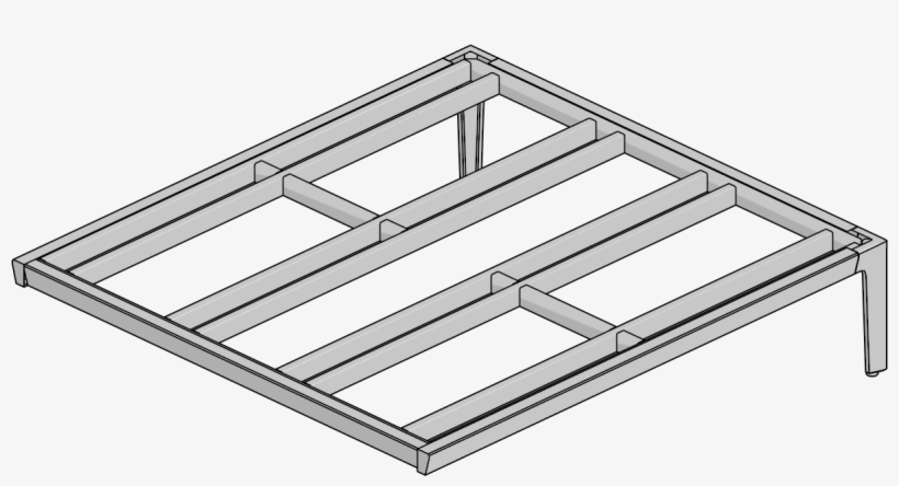 Base Regard,frame Assembly,55x60 1/2 - Shelf, transparent png #2605924