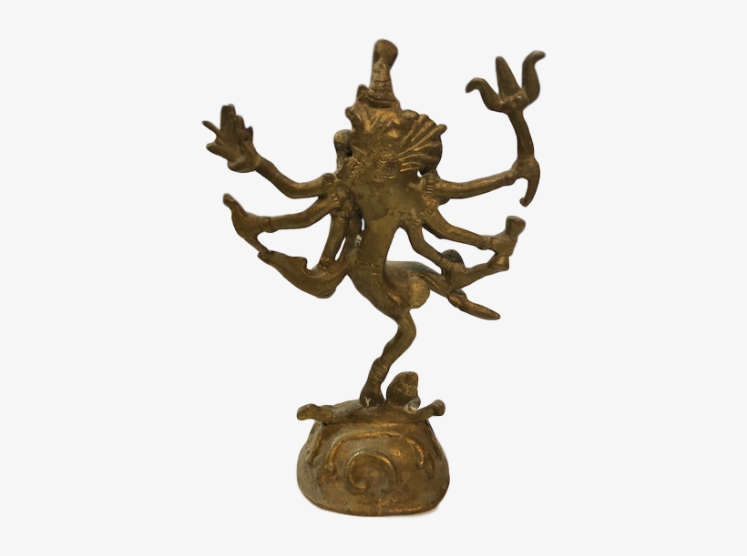 This Is An Old Murti Shiva Nataraja Cast From Brass - Bronze Sculpture, transparent png #2606339