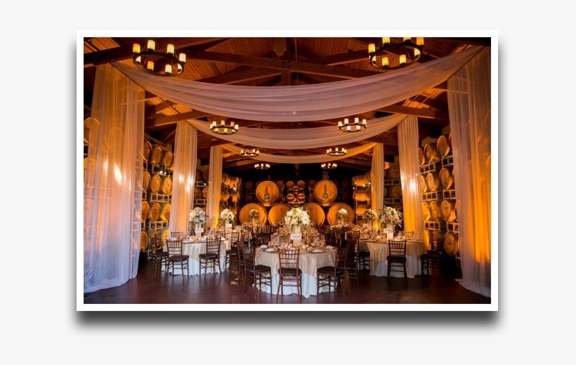 Sterling Productions - Ponte Winery Barrel Room Wedding, transparent png #2606933