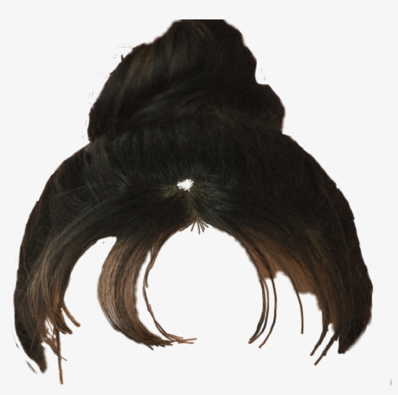 Hair Hairstyle Updo Bun Messy Bun Head Style - Bun, transparent png #2607015