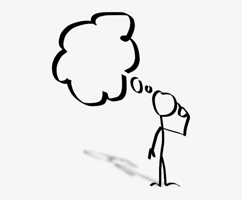 Person Thinking Man Thinking - Thought, transparent png #2607092