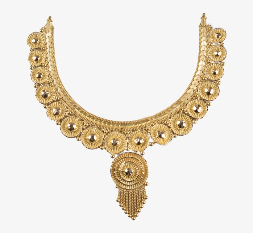 Collection Of Bridal Jewellery In Chungath - Necklace, transparent png #2607234