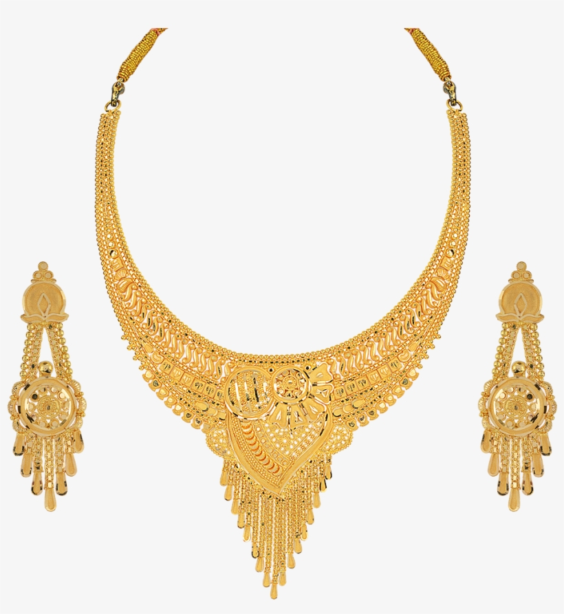 Buy Orra Gold Set Necklace For Women Online Best Bridal - Gold Necklace Design With Rate, transparent png #2607373