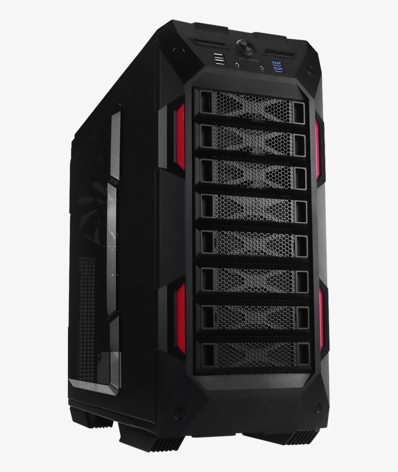 Stunning Gaming Design - Win Grone Full Tower - No Power Supply, transparent png #2607787