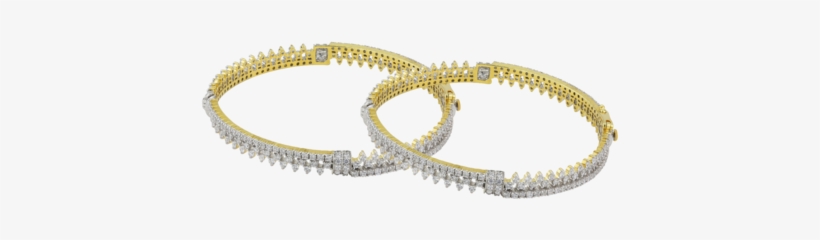 Fancy Cvd Diamond Bangles - Bracelet, transparent png #2607817