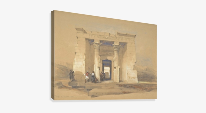 The Temple At Dendur, Nubia Canvas Print - Temple At Dendur, Nubia, transparent png #2607819