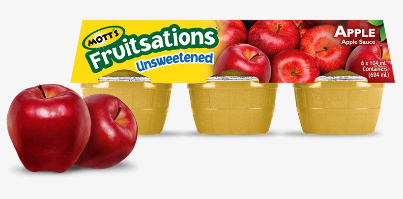 Mott's Fruitsations Unsweetened Applesauce Nutrition, transparent png #2607923