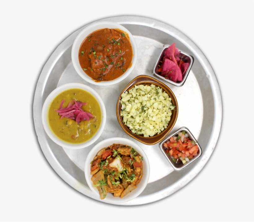 Lite Thali Riced Cauliflower, Daal Lentils, Kadhai, transparent png #2608016