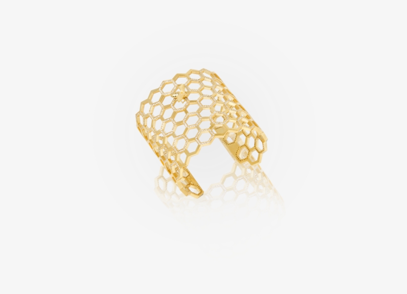 Unusual Idea Ladies Bracelets The Honeycomb Cuff Bracelet - Ladies Bracelets, transparent png #2608169