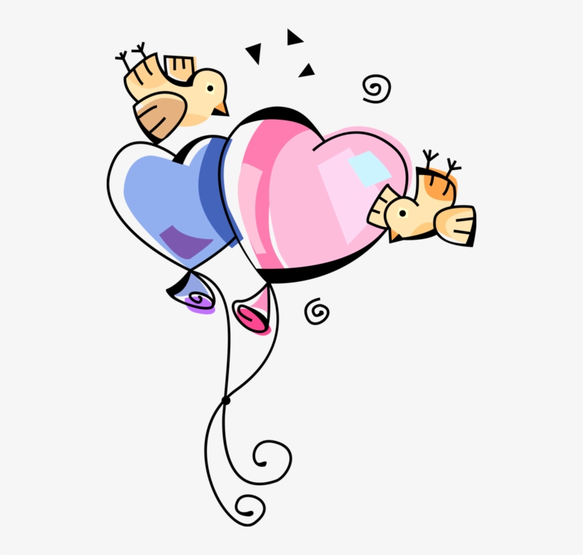 Vector Illustration Of Valentine's Day Sentimental - Heart, transparent png #2608224