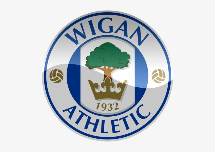 Wigan Athletic Badge 3d - Wigan Athletic F.c., transparent png #2608647