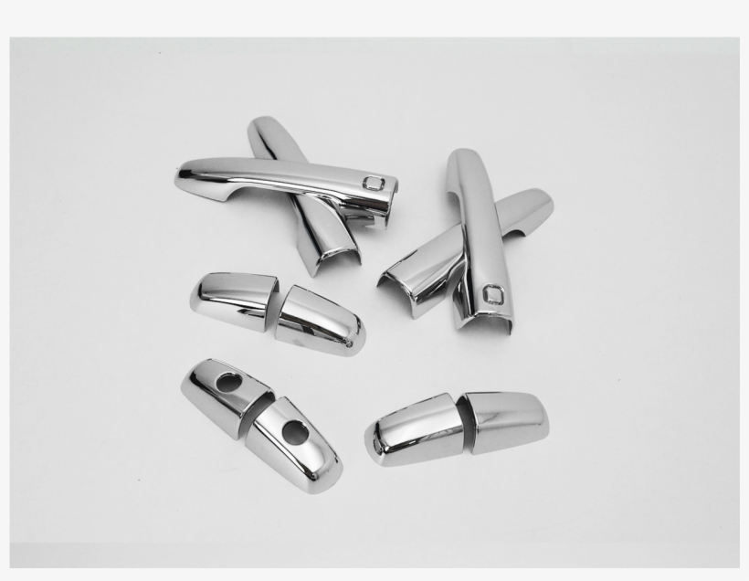Chrome Plated Door Handle Latch Cover For Maruti Suzuki - Suzuki, transparent png #2609096