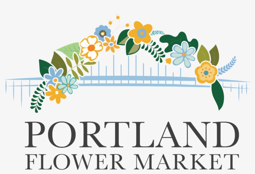 Logo - Portland Flower Market, transparent png #2609225