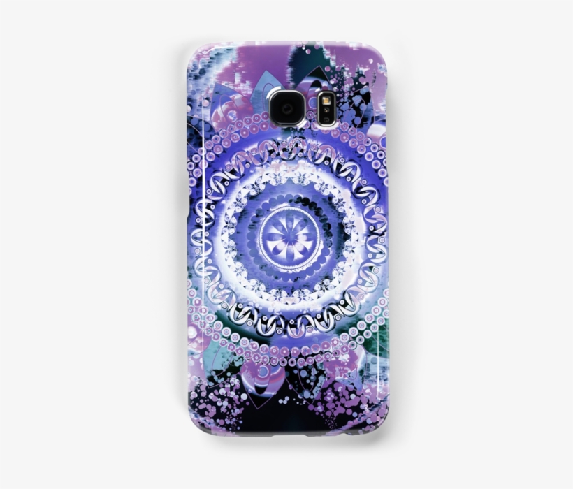 Hyacinth Mandala - Navy Sea Mandala Slim Iphone 6 Case, transparent png #2609721