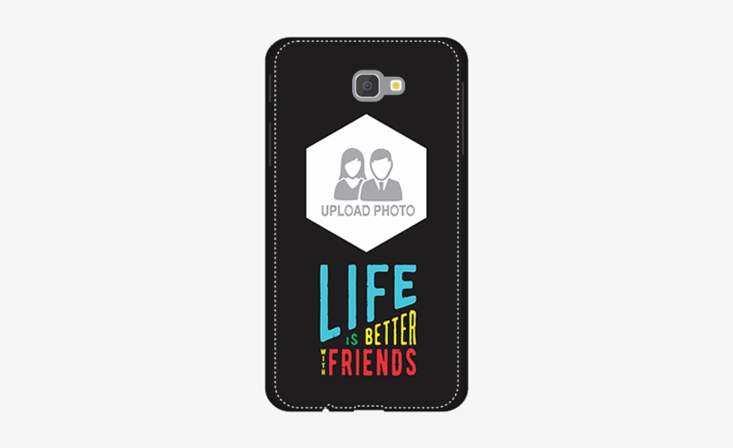 Samsung Galaxy J7 Prime Personalised Life With Friends - Mobile Phone, transparent png #2610105