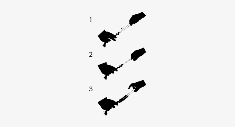 Worry Beads - "quiet" Method - Komboloi Use, transparent png #2610353