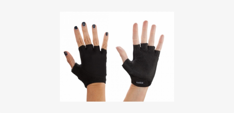Toesox Gloves Grip Grey, transparent png #2610393