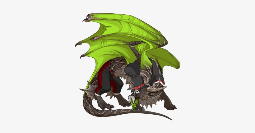 18532049 350 - Dragon Virgil Sander Sides, transparent png #2611011