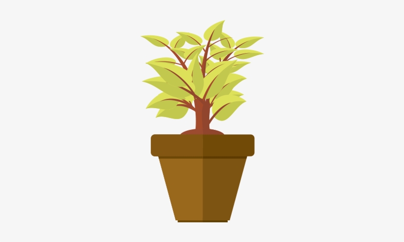 Peace Naturals Marijuana Indica - Flowerpot, transparent png #2611060