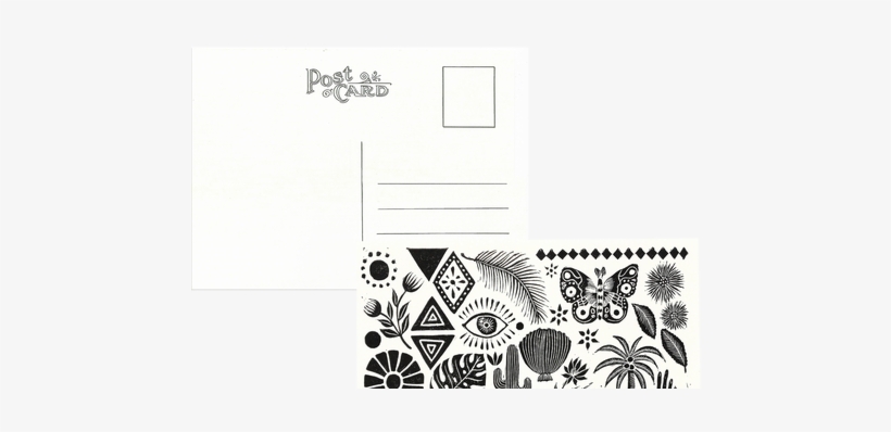 Postcard - "petroglyphia" - Motif, transparent png #2611150