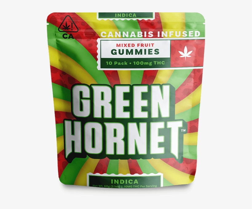 Green Hornet Gummies 100 Mg, transparent png #2611387