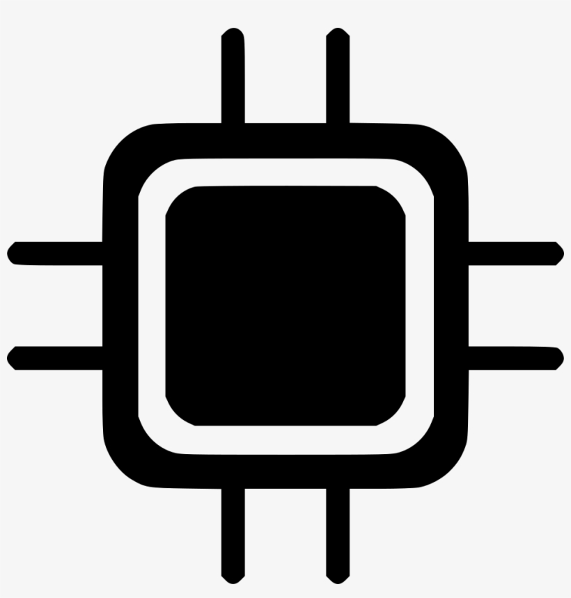 Electronics Component Device Detail Processor Core - Processor Icon Png, transparent png #2611594