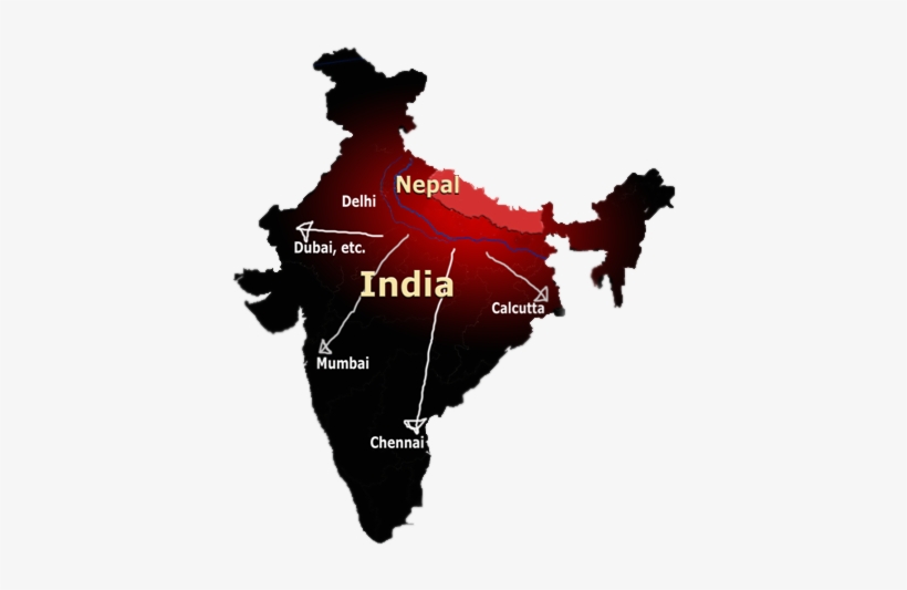 India Is The Destination Of Thousands Of Trafficked - 2009 Flu Pandemic In India, transparent png #2611857