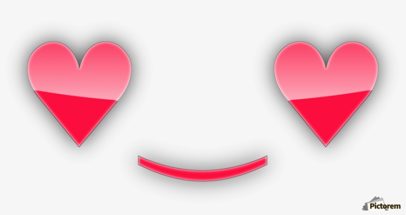 Canvas Print - Heart, transparent png #2612772