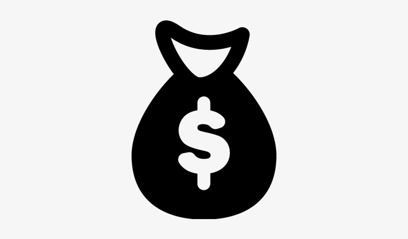 Dollar Sign Money Bag Vector - Dollar Sign, transparent png #2612810