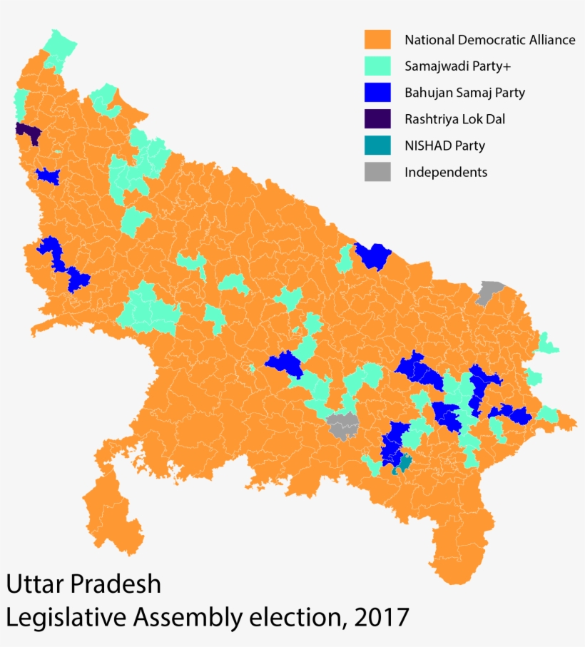 Uttar Pradesh Election Results - Up Election 2017 Result, transparent png #2613003