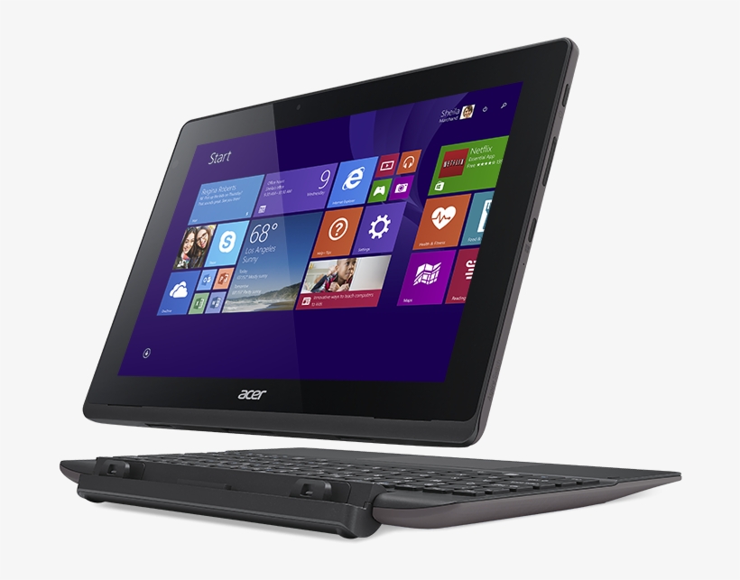 Acer Aspire Switch 10e Sw3-013 - Acer Aspire Switch 10e Purple Black, transparent png #2613030