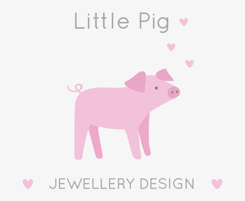 Little Pig Jewellery Design - Twitter, transparent png #2613172