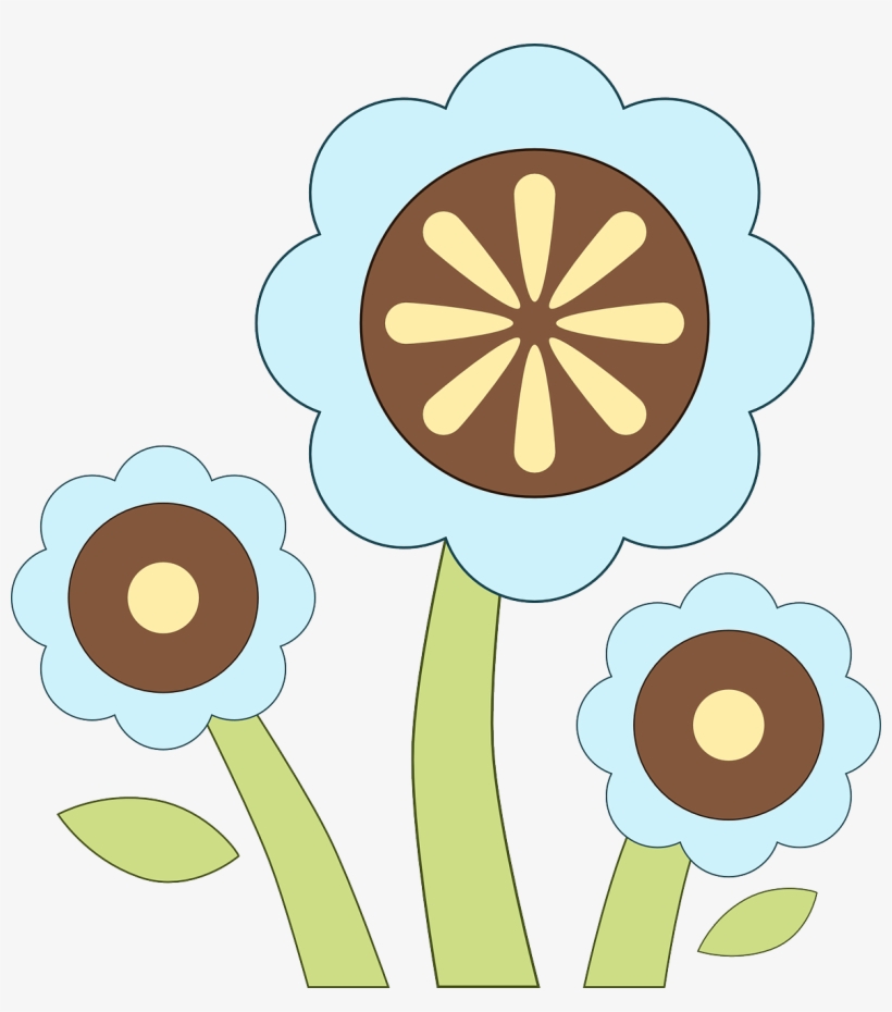 This Backgrounds Is Blue Flowers About Blue,blue Flowers,flowers,flower - Vector Graphics, transparent png #2613489