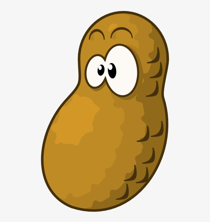 Miksu The Peanut By Adapz On Deviantart Clip Freeuse - Peanut Cartoon Transparent, transparent png #2613917