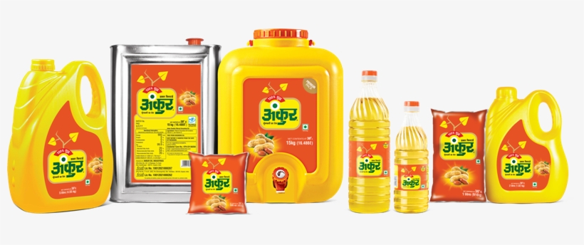 Ankur Filtered Groundnut Oil - Peanut Oil, transparent png #2613962