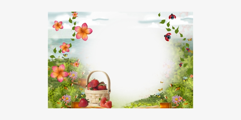 Frame Background, Page Borders, Borders And Frames, - Nyári Képkeret, transparent png #2614070